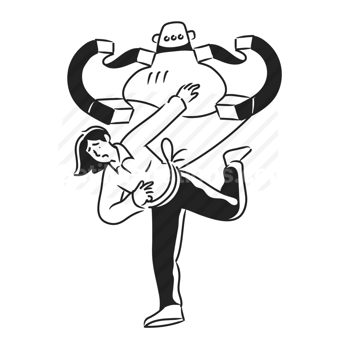 Health and Wellness illustration preview image